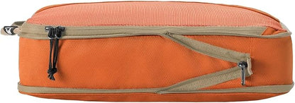 Eagle Creek Pack-It Reveal Carry-On Set - Compression Cube S (2x) & M (1x) & Clean/Dirty Cube M - Angled Zipper Stackable Carry-On Packing Tubes - Travel Essentials - Mandarin