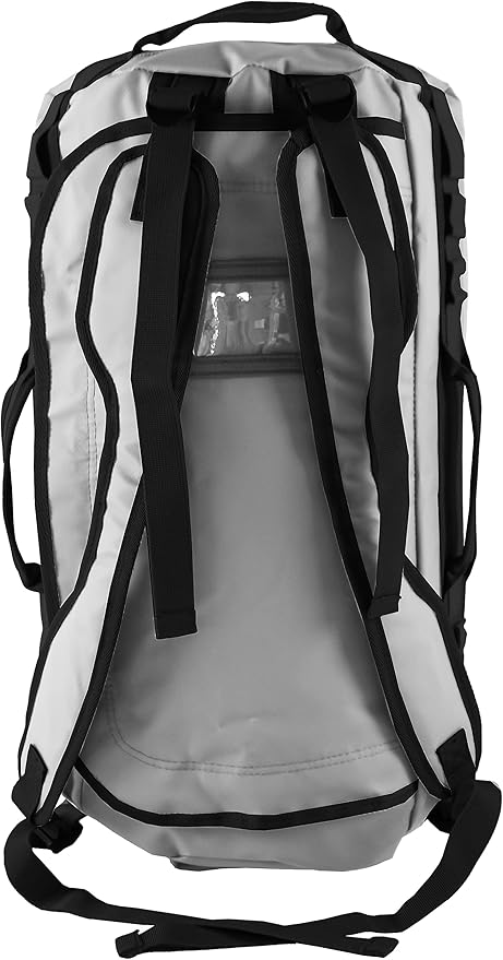 Element Equipment Trailhead Duffel Bag Shoulder Straps Waterproof Light Grey/Blue Small