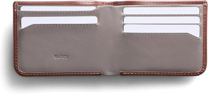 Bellroy Hide & Seek Wallet (Slim Leather Bifold Design, RFID Protected, Holds 5-12 Cards, Coin Pouch, Flat Note Section, Hidden Pocket)