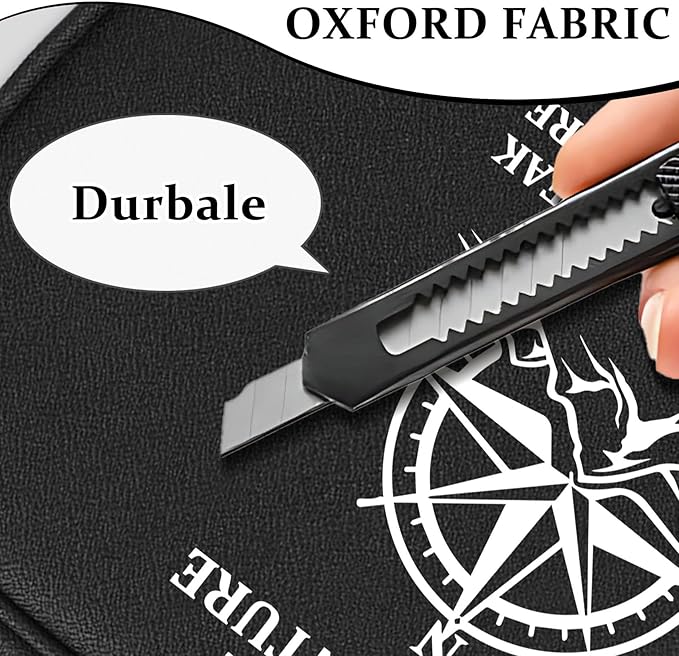 COSHAYSOO Personalized Travel Gifts for Women Men Teen Girl Boy Travelers Who Have Everything, Electronics Cord Cable Organizer Bag Traveling Vacation Cruise Airplane Gadgets Essentials, Compass