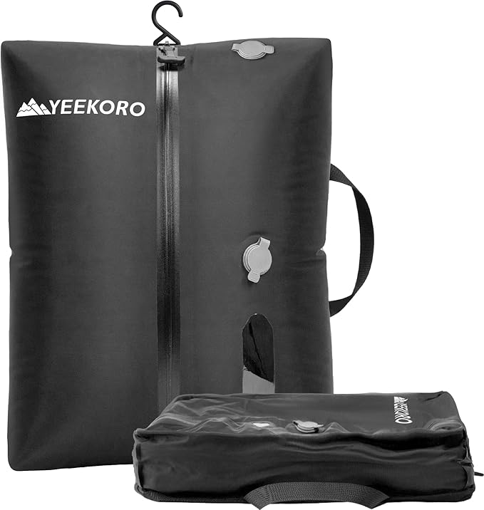 Vacuum Bags for Travel, Professional IP67 Reusable Vacuum Compression Bags for Travel Suitcases and Backpack, Durable Space Saver Bag (1 PACK, No Pump)