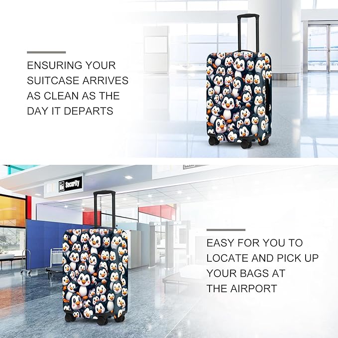 Luggage Cover, Washable Suitcase Cover, Suitcase Protector Anti-scratch Bag cover