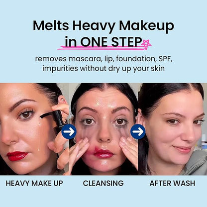 [Christmas Gift] coxir Ultra Hyaluronic Holiday Gift Set – Cleansing Oil + Toner + Ampoule + Cream |Mini Skincare Kit, Travel-Size Korean Skincare Set, Hydrating Routine | Christmas Mini Gift