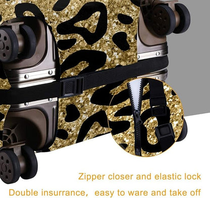 Travel Suitcase Protector Sunflower Elastic Protective Washable Luggage Cover With Concealed Zipper Suitable For 18-32 Inch(S (for 18--21 inch luggage))