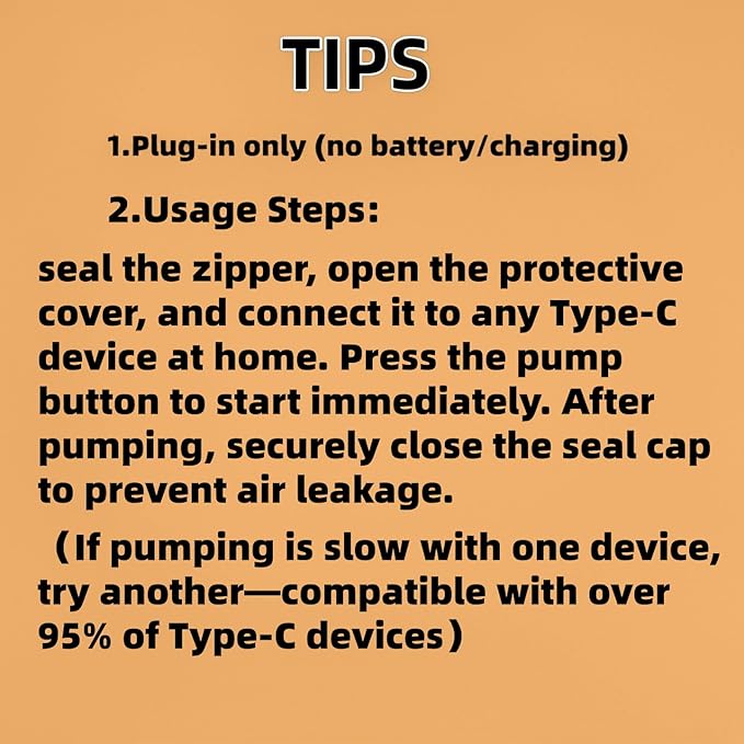 2025 Professional Vacuum Bags with Built-in Pump, 30L Vacuum Seal Bags with See-through Window, Space Saver Bags for Clothing Travel IP67, Reusable Compression Bag (Black 1PC)