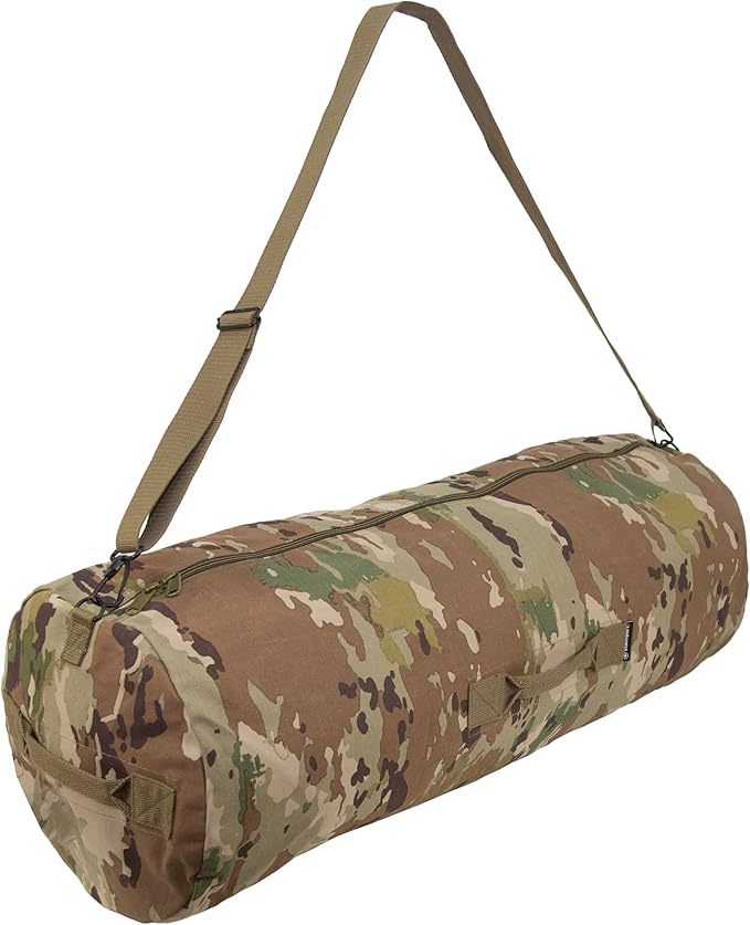 STANSPORT - Deluxe Duffel Bag With Zipper For Gym, Travel, & Storage