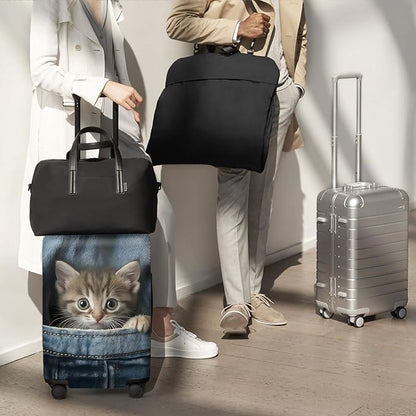 ANNA QUEEN Travel Luggage Cover Suitcase Protector Suitcase Cover Anti-Scratch,Stretchable Bag Cover Washable Durable Polyester