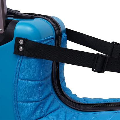 CNCEST 24" Kid's Ride-on Travel Suitcase,Kids' Luggage with Wheel and Password Lock,Children's Ride On Trolley Luggage for Children's Day Gift,Festival Gift