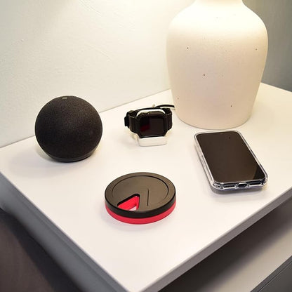 Travel RX Pill Case by Type Two Labs – Weekly 7 Day Pill Box, Compact Magnetic Pill Organizer for Purses or Pockets, Rugged Daily Caddy Holds Vitamins, Supplements, Medication. (Vivid Magenta)