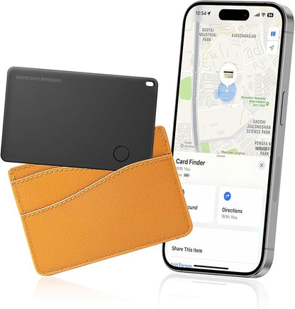 [Apple MFi Certified] Apple MFi Find My Tracker, iOS Exclusive, 4-Year Battery, IP68 Waterproof, 95dB Alarm, Keys Finder and Item Locator for Keys, Bags, and Passport.（2025 Model）(2 Pick)