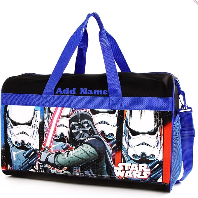 Personalized Licensed Kids Duffel Bag - SW Darth Vader