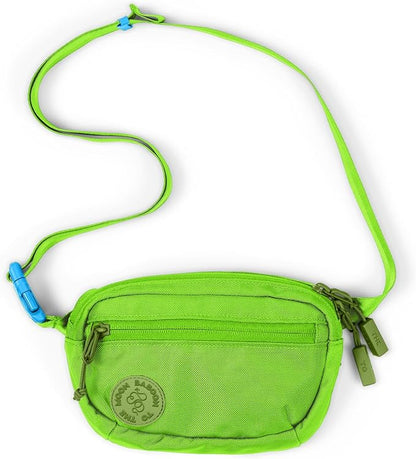 Baboon to the Moon Fanny Pack - Trendy, Compact, Water-Repellent Waist Bag in Multiple Colors and Sizes for Men and Women (Lime Breeze, Mini (1.5L))