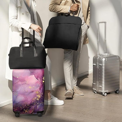 ANNA QUEEN Travel Luggage Cover Suitcase Protector Suitcase Cover Anti-Scratch,Stretchable Bag Cover Washable Durable Polyester