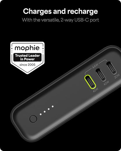 Mophie Powerstation Fast 20,000mAh Power Bank | Faster Charging | 45W, Multi-Device