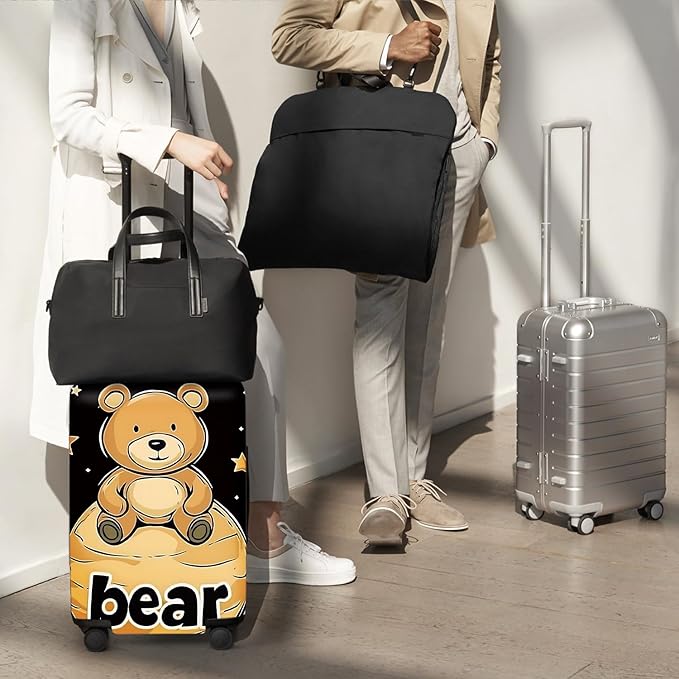 ANNA QUEEN Travel Luggage Cover Suitcase Protector Suitcase Cover Anti-Scratch,Stretchable Bag Cover Washable Durable Polyester