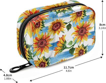 Pill Organizer Travel Weekly Small Cute Pill Box 7 Day Pill Case Vitamin Holder Pill Bottle Organizer