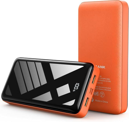 Power Bank 50000mAh 22.5W Fast Charging Portable Charger, USB C Quick Charge with 3 Outputs&2 Inputs, LED Display, High Capacity External Cell Phone Battery Pack for iPhone, iPad, Android