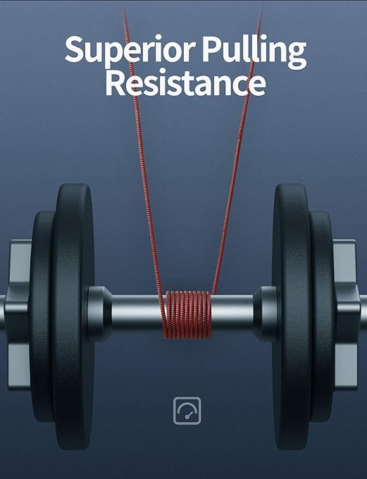 Dasku 3 Pack 3 FT Lightning Cable Certified iPhone Charger Cable Red Nylon Braided Fast Charging Cord Compatible with iPhone 13/12/11/Pro Max/X/Xs Max/Xr /8 Plus/7 Plus/6S Plus/6 Plus/iPad