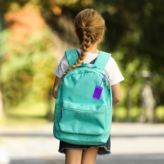 100 Pack Luggage Tags for Suitcases, Airplane Travel Essentials for Flying, International Travel Must Haves, and Luggage Accessories by Sodsay