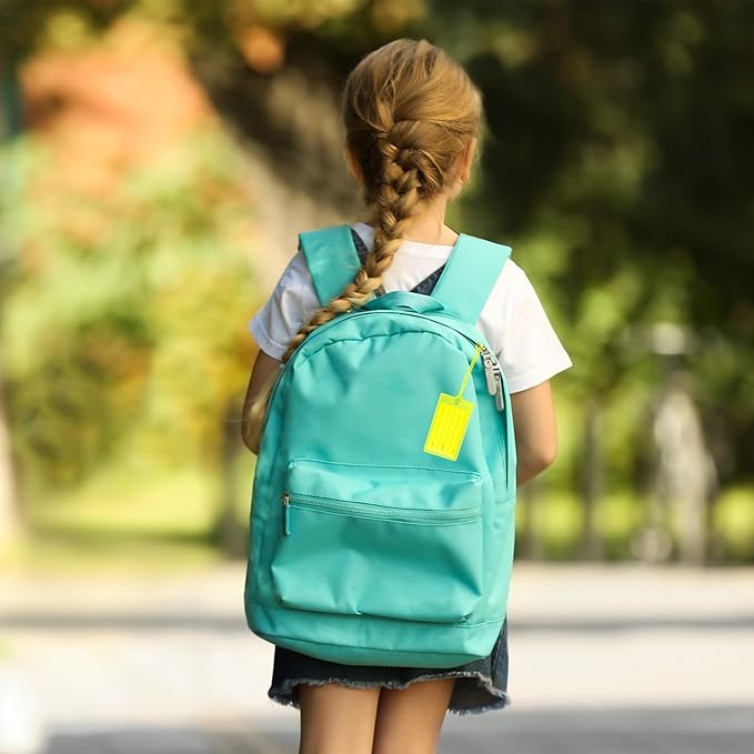 100 Pack Luggage Tags for Suitcases, Airplane Travel Essentials for Flying, International Travel Must Haves, and Luggage Accessories by Sodsay