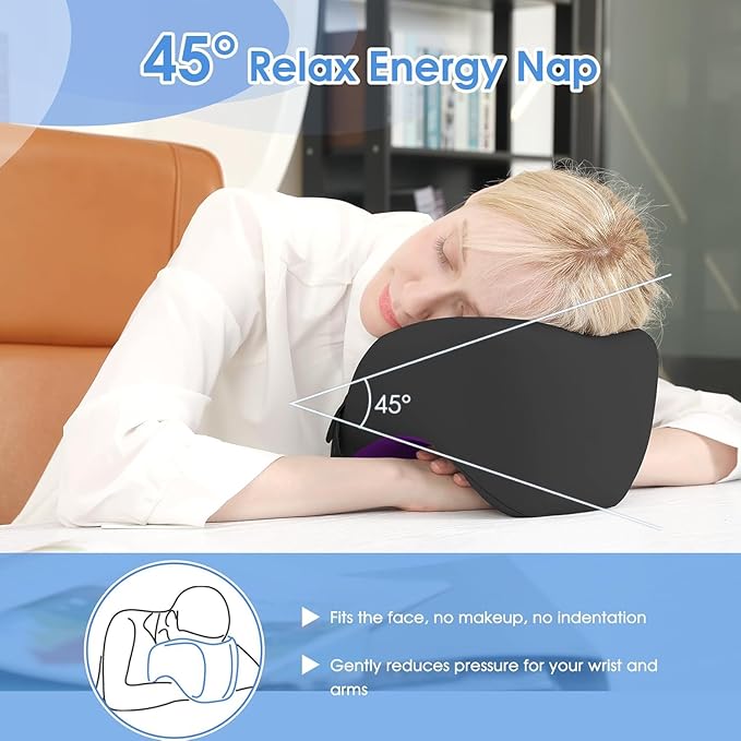 jiaao Travel Neck Pillow for Airplanes, Neck Pillow for Traveling,360º Ergonomic Memory Foam Travel Pillow, Soft and Breathable Cover,Portable Pillows for Car, Train or Airport Travel Essentials