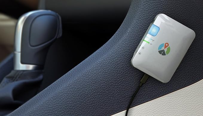 WiFi M2 - GPS Mileage Tracker You Can Trust - Automatic Electronic Mileage Log with WiFi Uploading from The Car