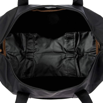Bric's X-Bag/X-Travel 2.0 Folding Duffel Bag - 18" Carry On and Overnight Travel Bag - Black