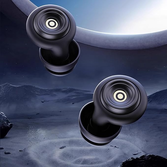 50dB Noise Cancelling Ear Plugs for Sleeping - Reusable High-Fidelity Earplugs for Snoring, Concerts, Travel, Side Sleepers, Silicone Ear Plugs with 4 Comfort Tips
