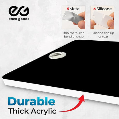 USA Initial Luggage Tag | 4 Pack | Personalized Luggage Tags for Suitcases | Choose Monogram Letter | Custom Fonts & Colors | Choose Tag Color