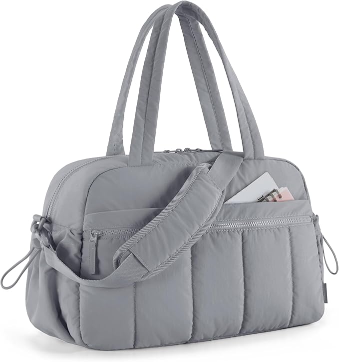 BAGSMART Gym Bag for Women, Duffle Bag for Travel with Wet Pocket, Lightweight Carry on Weekender Duffel, Water Resistant