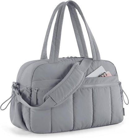 BAGSMART Gym Bag for Women, Duffle Bag for Travel with Wet Pocket, Lightweight Carry on Weekender Duffel, Water Resistant