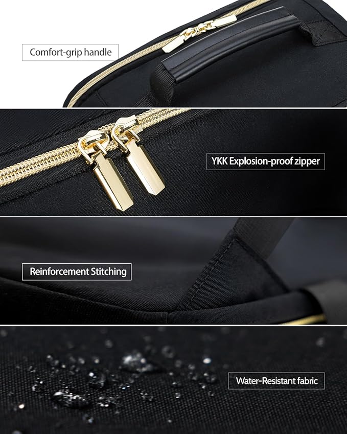 40L Travel Backpack for Women, Carry On Bag Flight Approved, Waterproof Backpacks with 3 Packing Cubes, Weekender Personal Item Backpack for Airplane Travel Essentials, TSA Approved