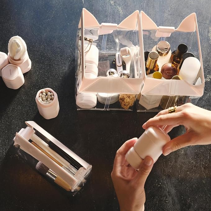 Cadence Travel Containers Haircare Capsule Set (Petal, Haircare (Set of 2))