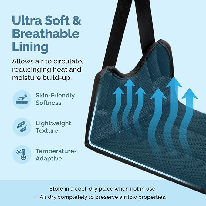 2 Pack No-Collapse Airplane Foot Hammock–Adjustable Foot Hammock for Plane Travel with Thick Bamboo Base, Lightweight Travel Footrest for Office, Flights(Black)