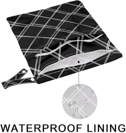 Laundry Shoe Bag,Shoe Washing Machine Bag with 2 Set,Wet Dry Bag for Baby Diapers,Dirty Yoga Gym Cloth,Toiletries,Beach,Swimsuit,Travel,Makeup Bag