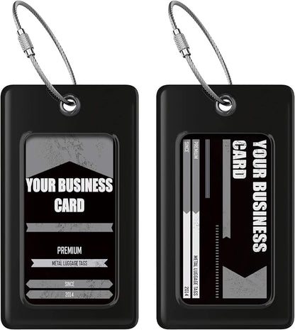 Luggage Tags TUFFTAAG, Business Card Holder, Suitcase Labels, Travel Accessories