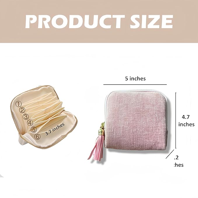 Travel Jewelry Case, New Crystal Jewelry Storage Pouch Portable Foldable Box Mini Jewelry Travel Bag, Velvet Jewelry Organizer Pouch for Women (Dark Green 1Pcs)