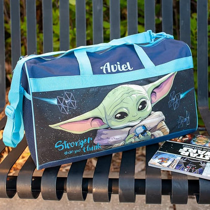 Personalized Licensed Kids Duffel Bag - MAND BABY YOD