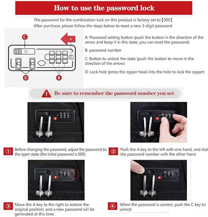 SHRRADOO Anti Theft Laptop Backpack Travel Backpacks with usb Charging Port for Women Men High School College Backpack Computer Bag Fits 17 Inch Laptop,Black