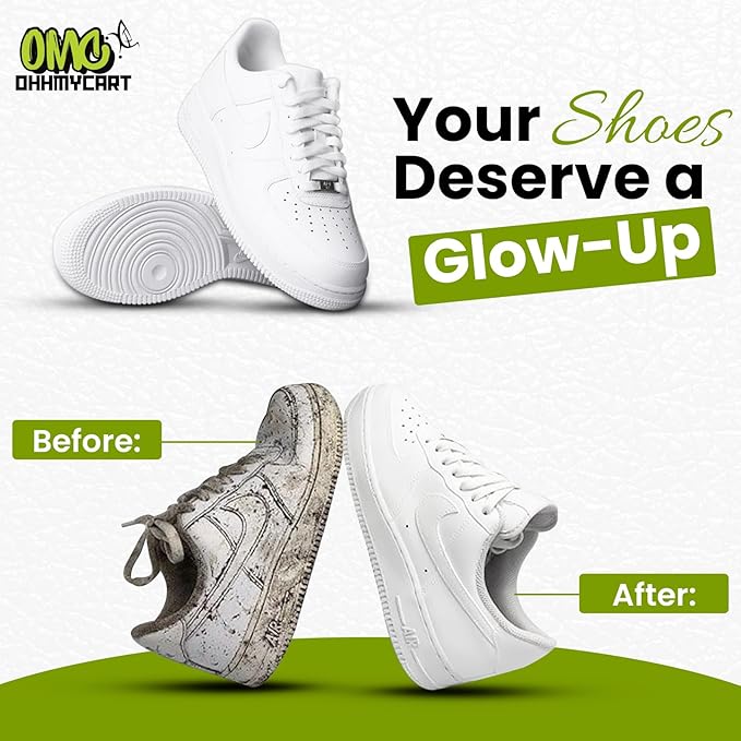 Shoe washing machine bag- Laundry Shoe Bag for washer and dryer, Protective Chenille Mesh Shoe Washing Bag with Invisible Zipper, Durable & Reusable for Sneaker Tennis Shoes (2-pack Green)