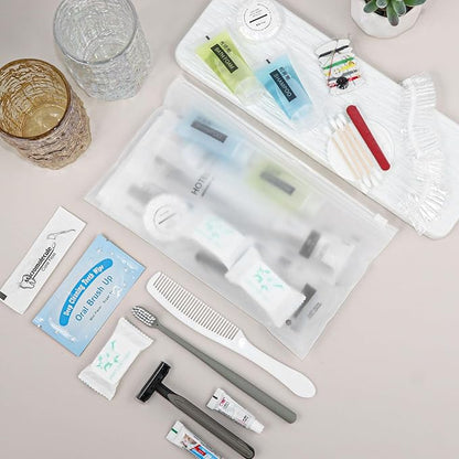 Hygiene Kit Bulk, The Convenience Kit Bulk is Fully Equipped and Clean and Hygienic, Individually Packed, Convenience Kits Suitable for Hotel, Home, Camping, Travel (50 Sets)