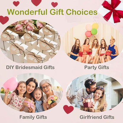Travel Jewelry Case Bridesmaid Gifts Box,6 Pack Small Jewelry Box Mini Jewelry Organizer,PU Leather Portable Earring Storage Box for Women Girls Bridesmaid Proposal Gifts