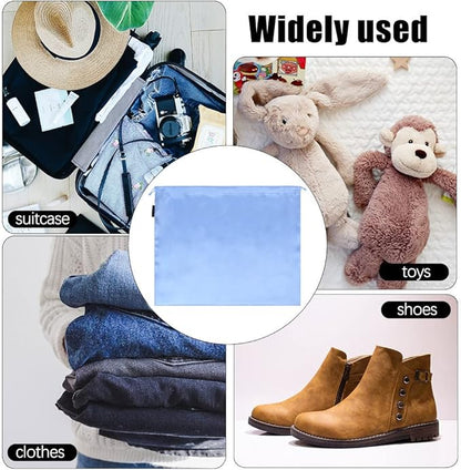 GONGKANGYUAN 6 Pack Dust Bags for Handbags – Silk Drawstring Storage Pouch, Dustproof Travel Organizer for Purses, Shoes & Boots