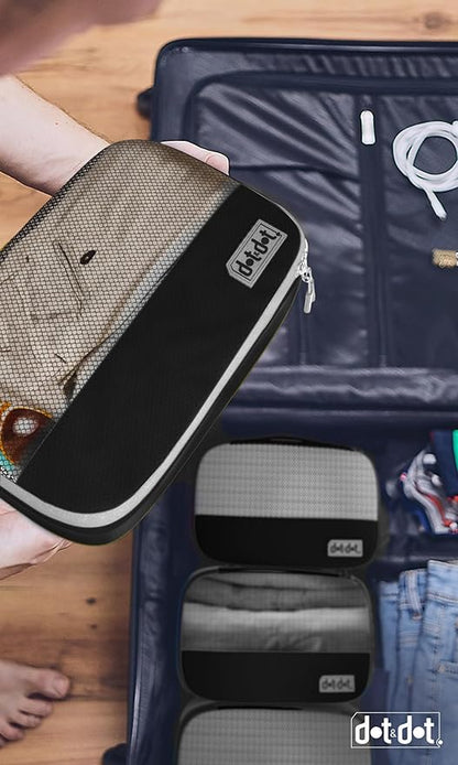 4pc Small Packing Cubes for Travel - Luggage Packing Organizers - Travel Packing Cubes for Suitcases