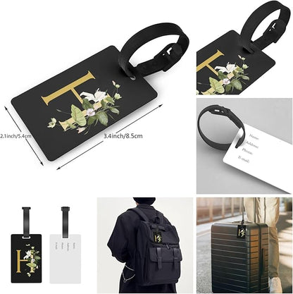 Decorative H Suitcase Protectors Elastic Washable Luggage Covers With Concealed Zippers For 18-32 Inch Luggage (Size M: Fits 22-24 Inch)