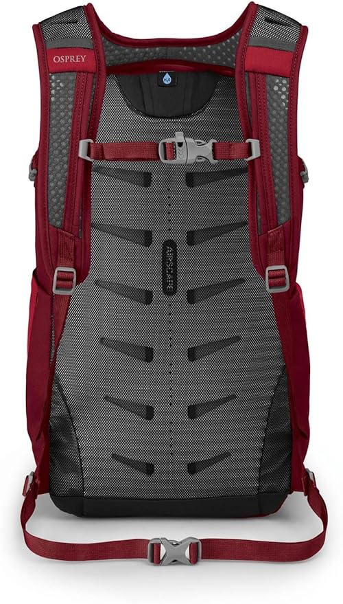 Osprey Daylite Plus Commuter Backpack – Lightweight, Everyday Pack with Laptop Sleeve and Water Bottle Pockets – Ideal for Work, School, and Travel with Versatile Storage Options, Cosmic Red