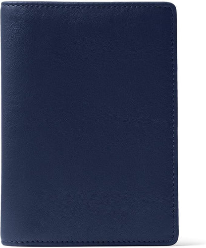 Leatherology Deluxe Passport Cover – Leather Travel Wallet with Card Slots, Pockets & Cash Storage