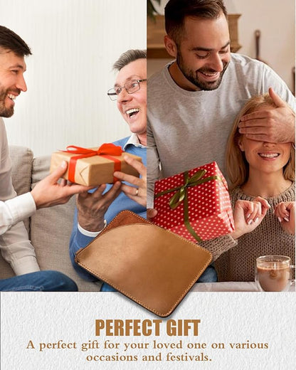 Leather Passport Holder for Travel with Airtag Slot, Passport Wallet for Men & Women,1-3 Passport Books,Passport Sleeves Travel Essential & Gift (TW9-Glod Brown, for 1 passport book)