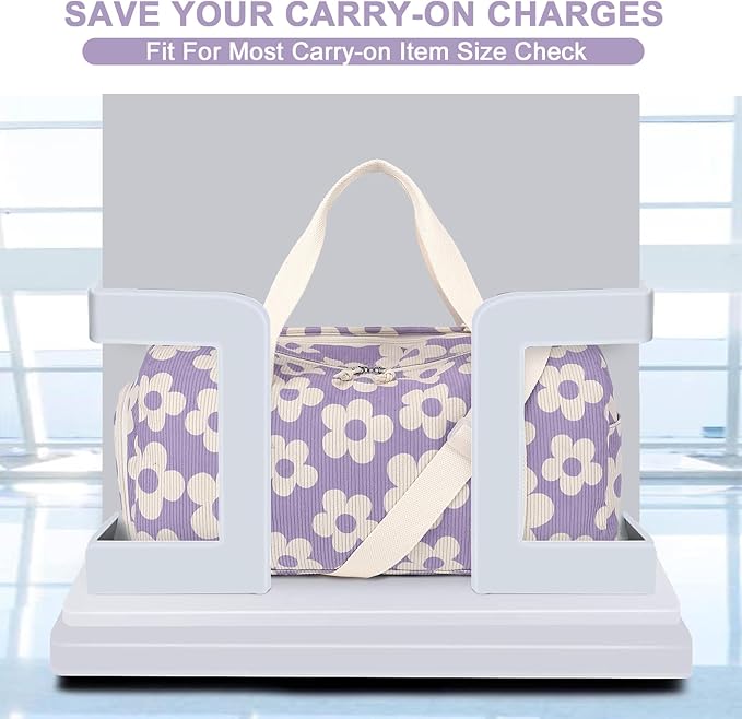 BLUBOON Duffle Bag Girls Kids Cute Gym Bag with Shoes Compartment & Wet Separation Waterproof Sports Overnight Travel Bag