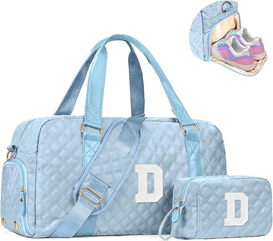 Girls Birthday Gifts, Travel Duffel Bag, Personalized Weekender Bag, Monogram Overnight Bag Gift for Grandmother, Birthday Gifts Personalized Gifts Bridesmaid Gifts, Mom Gifts